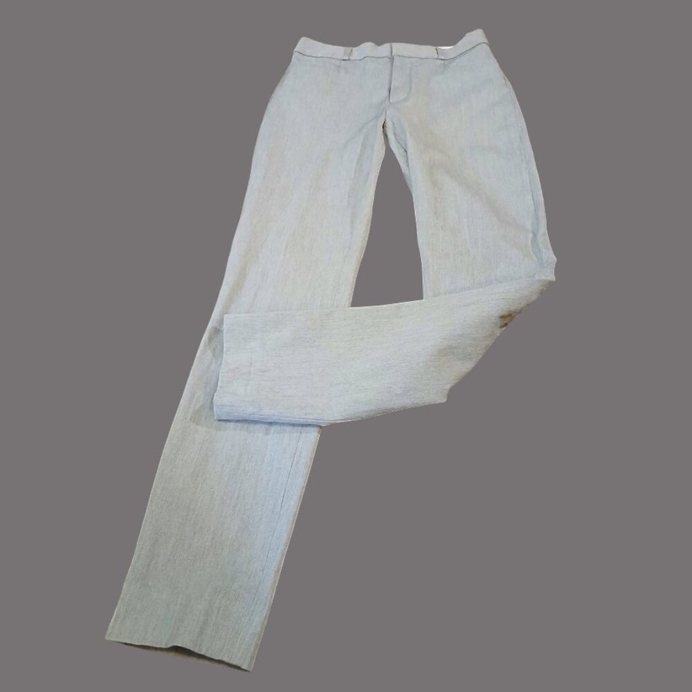 BANANA REPUBLIC Sloan Gray High-Rise Trousers NWOT - Picture 4 of 10